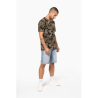 T-shirt camo manches courtes homme