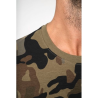 T-shirt camo manches courtes homme