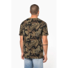 T-shirt camo manches courtes homme