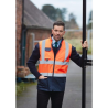 Bodywarmer rembourré haute visibilité