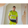 Polo bicolore haute visibilité