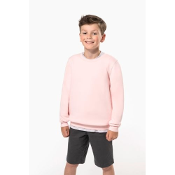 Sweat-shirt écoresponsable col rond enfant