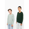 Sweat-shirt écoresponsable col rond enfant