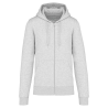 Sweat-shirt écoresponsable zippé à capuche homme