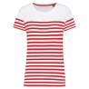 T-shirt marin col rond Bio femme