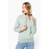 Sweat-shirt écoresponsable à capuche femme