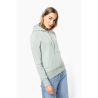 Sweat-shirt écoresponsable à capuche femme