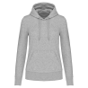 Sweat-shirt écoresponsable à capuche femme