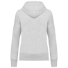 Sweat-shirt écoresponsable zippé à capuche femme