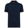 Polo Day To Day contrasté manches courtes homme
