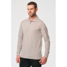 Polo manches longues homme