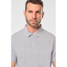 Polo col boutons pression manches courtes homme