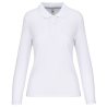 Polo manches longues femme
