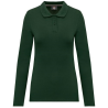 Polo manches longues femme