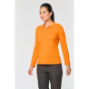 Polo manches longues femme