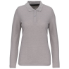 Polo manches longues femme