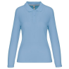 Polo manches longues femme