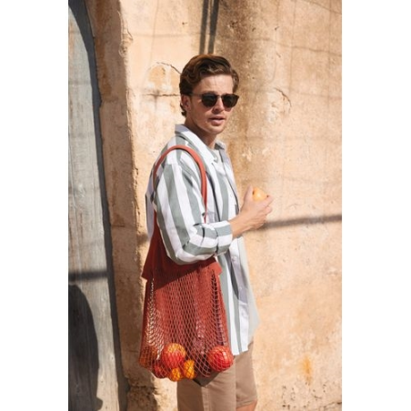 Filet à provisions en coton bio