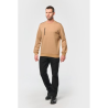 Sweat-shirt Day To Day zip poche contrastée unisexe