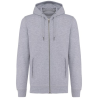 Sweat-shirt french terry écoresponsable zippé à capuche unisexe
