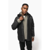Veste à capuche avec doublure en micropolaire unisexe