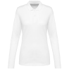 Polo Supima® manches longues femme