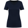 T-shirt Supima® col V manches courtes femme