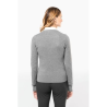 Pull Supima® col rond  femme