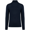 Pull Mérinos col roulé homme