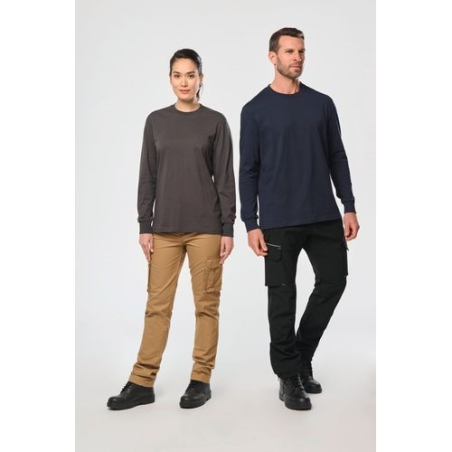 T-shirt écoresponsable manches longues unisexe