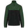 Veste micropolaire bicolore écoresponsable unisexe