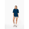 T-shirt unisexe oversize manches courtes