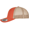 Casquette retro trucker bicolore
