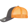 Casquette retro trucker bicolore