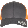 Casquette retro trucker bicolore