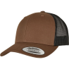 Casquette retro trucker bicolore