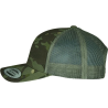 Casquette retro trucker multicam