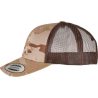 Casquette retro trucker multicam