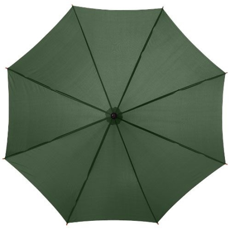 Parapluie 23" à ouure automatique, poignée et mât en bois