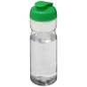 Bouteille de sport H2O Active® Base 650ml avec couvercle à clapet