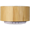 Haut-parleur Bluetooth® en bambou Cosmos
