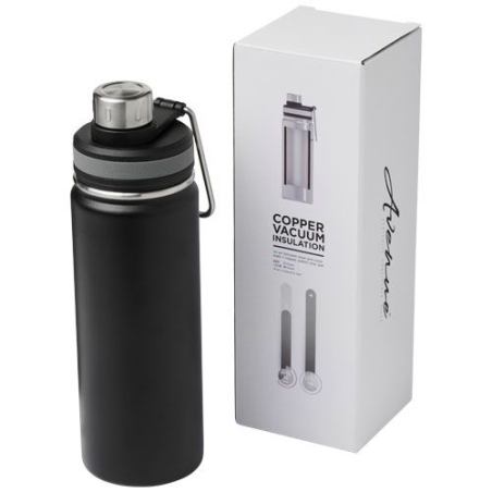 Bouteille de sport 590ml avec isolation par le vide et couche de cuivre Gessi