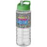 Bouteille de sport H2O Active® Treble 750ml couvercle verseur