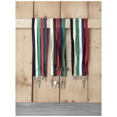 Tour de cou Tom en PET recyclé avec fermoir sécurisé