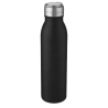 Bouteille de sport Harper 700 ml en acier inoxydable avec boucle métallique