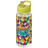 Bouteille de sport H2O Active® Octave Tritan™ de 600 ml avec couvercle à bec verseur