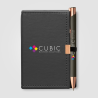 Coffret Bloc-notes et stylo Crosby en Rose Gold
