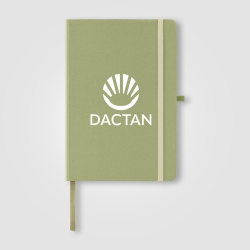 Bloc-notes Terra à couverture rigide en carton de lait recyclé - A5