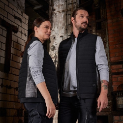 Bodywarmer de travail matelassé hybride Femme Daiber