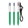 BIC® 4 Couleurs® bille + Lanyard